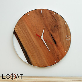 Mua Đồng Hồ Treo Tường Chế Tác Gỗ Mộc Độc Đáo Phong cách Vintage Mộc Mạc DH12050127