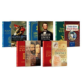 [Download Sách] Bộ Sách Abraham Lincoln + Tinh Thần Võ Sĩ Đạo + Leonardo Michelangelo Và Raphael + Napoleon + Những Cuốn Sổ Tay Của Leonardo Da Vinci (Bộ 5 Cuốn)