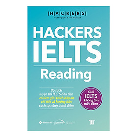 Trạm Đọc Official | Hackers Ielts 4 cuốn ( Listening + Reading + Speaking + Writing )