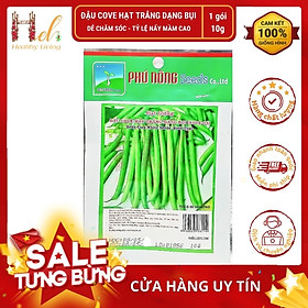 Mua PN - Hạt Giống Đậu Cove Hạt Trắng - Trồng Rau Xanh Rau Sạch Bằng Đất Sạch  Mùn Dừa Và Phân Bón Hữu Cơ