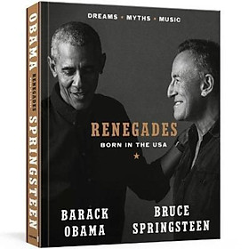 Hình ảnh Sách - Renegades : Born in the USA by Barack Obama Bruce Springsteen (US edition, hardcover)