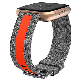 Canvas Watch Strap for Fitbit Versa 2/versa/versa lite