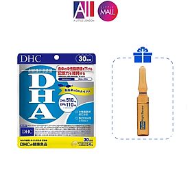 Viên uống bổ não bổ sung dha DHC TẶNG Ampoule chống lão hóa Martiderm (Nhập khẩu)