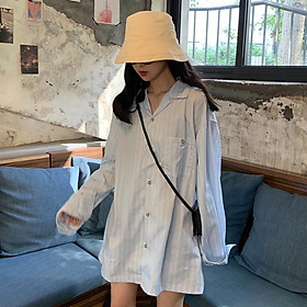 Áo Kiểu Đi Chơi LABELLE Màu Xanh A202