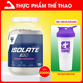 Sữa Whey Protein Tăng Cơ Giảm Mỡ - ISOLATE 100 - Hàng Chính Hãng Trec Nutrition