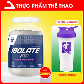 Sữa Tăng Cơ Giảm Mỡ ISOLATE 100 (2000g) - Hàng Chính Hãng Trec Nutrition - Nhiều Mùi Vị