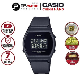 Đồng hồ nữ dây nhựa Casio Standard chính hãng LW-204-1BDF