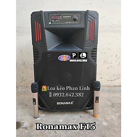 Mua Loa Kéo Di Động Ronamax F15  Mẫu Mới Micro Mới 2022 Tặng kèm 2 micro không dây
