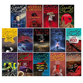 [Download Sách] Combo Các Tác Phẩm Của Agatha Christie (14 Cuốn)