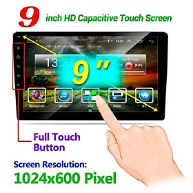 Đầu Màn hình dvd ô tô, Màn hình Corolla Altis Android 9 inch 10 inch kết nối wifi, xem Vietmap ,Navitel