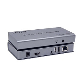 Mua Bộ kéo dài tín hiệu hdmi qua lan rj45 120m Ho-Link hỗ trợ  UHD 4K  KVM Extender - Hàng Chính Hãng