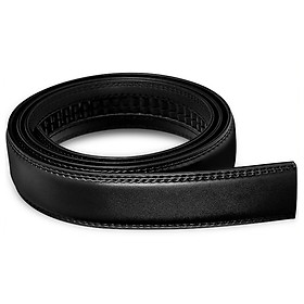 Dây thắt lưng nam dây nịt nam da bò hàng cao cấp dùng cho khóa tự động kích thước 3.5cm không đầu khóa