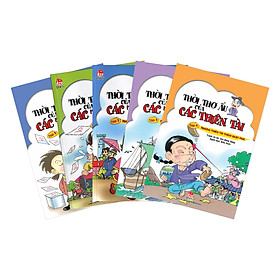 [Download Sách] Combo Thời Thơ Ấu Của Các Thiên Tài ( 5 Cuốn )