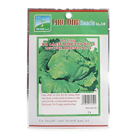 Hạt Giống Xà Lách Minetto Phú Nông (2g / Gói)