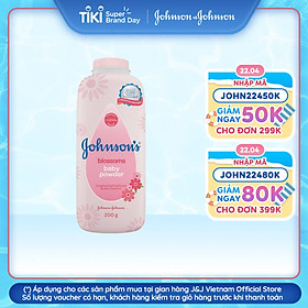 Phấn thơm Johnson's Baby hương hoa 200g