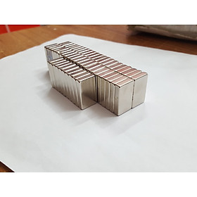 Nam châm viên trắng đất hiếm 25x15x5mm