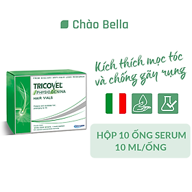 Serum ngăn ngừa và giảm rụng tóc Tricovel Vials Physiogenina - hộp 10 lọ x 3.5ml