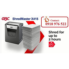 MÁY HỦY TÀI LIỆU GBC SHREDMASTER X415