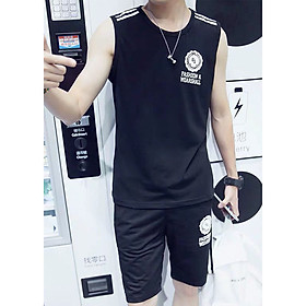 Bộ đồ tập gym nam - Bộ đồ thể thao nam - HMN Freesize dưới 70kg