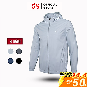 Áo Khoác Nam 5S Cao Cấp 2 Lớp Vải Dù Ấm Áp Cản Gió, Chống Nước Hiêu Quả Nhiều Màu