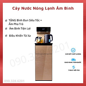 Cây nước 2 chế độ NÓNG LẠNH 2 vòi cao cấp nhập khẩu - Cây nóng lạnh âm bình