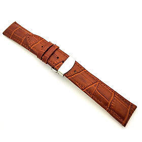 Mua Dây da 20mm  dây đồng hồ khóa bướm chống hằn tay