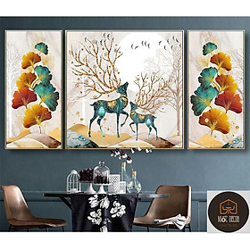 XẢ KHO TRANH TRÁNG GƯƠNG BỘ 3 BỨC SIÊU TO DÀI 1,4M, XẢ KHO GIÁ XƯỞNG