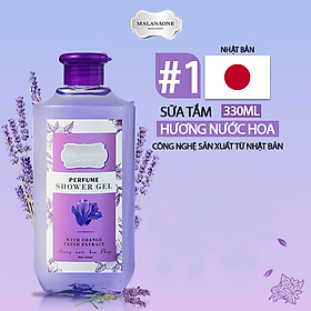 Sữa tắm nước hoa Malanaone - Hương hoa cỏ Nhật - 12h Lưu hương