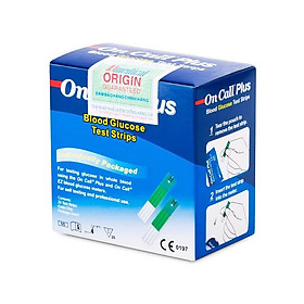 Que thử của máy đo đường huyết On Call Plus (hộp 25 que)