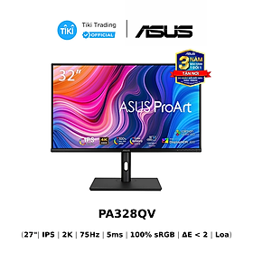 Mua Màn Hình Chuyên Đồ Họa ASUS ProArt PA328QV 31.5  2K IPS (100% sRGB  100% Rec.709  Color Accuracy ΔE <  2  Chứng nhận Calman  75Hz  HDR  Loa) - Hàng Chính Hãng