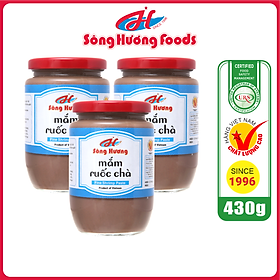 3 Hũ Mắm Ruốc Chà Sông Hương Foods Hũ 430g