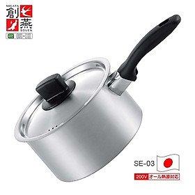 Mua Nồi inox nguyên khối có tay cầm Tsubame nội địa Nhật Bản