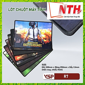 Lót chuột VSP (Pad Mouse) PAD R7 (200*250*1.5mm)-HÀNG CHÍNH HÃNG 