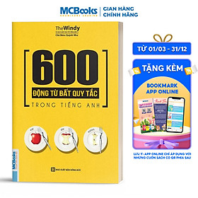 Sách 600 động từ bất quy tắc trong tiếng anh