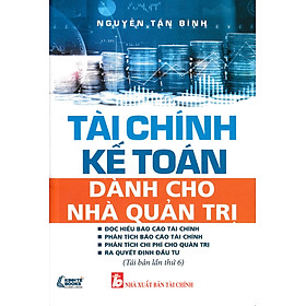 Ảnh bìa Tài Chính Kế Toán Dành Cho Nhà Quản Trị_KT