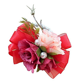 Bridal Wrist Corsage Bridesmaid Hand Flowers Wedding Party Prom