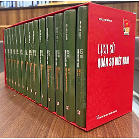 Bộ Lịch sử quân sự Việt Nam - Phiên bản giới hạn: bìa cứng, đóng hộp (14 tập)