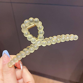 Kẹp Tóc Nữ Dạng Thạch Trong Suốt Nhiều Màu Phong Cách Hàn Quốc Thanh Lịch Thời Trang