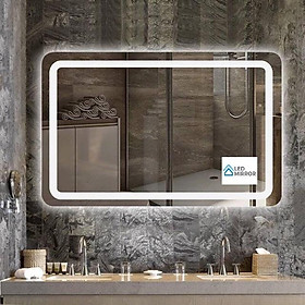 Mua Gương led cảm ứng 60x80-Gương bàn trang điểm-Gương treo tường led cảm ứng-Gương treo tường nhà tắm-Gương soi trang điểm