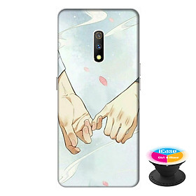 Ốp lưng dành cho điện thoại Realme X hình Nắm Lấy Tay Anh - tặng kèm giá đỡ điện thoại iCase xinh xắn - Hàng chính hãng