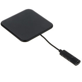 10W Qi Wireless Charger Pad for iPhone 8 / 8 Plus, iPhone X, Nexus 5 / 6 / 7, Provides Fast-Charging for Galaxy S8/ S8+/ S7 / S7 edge Black