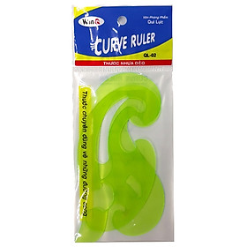 Bộ 3 Bộ 2 Cây Thước Parabol QL-02 - Màu Xanh