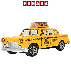 Đồ Chơi Mô Hình Xe Taxi Chạy Trớn - Toys&Joys 53224 - Màu Vàng