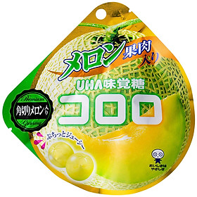 Gói Kẹo Dẻo UHA Cororo Vị Dưa Lưới Nhật Bản 48g