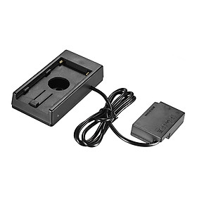 Đế Chuyển Đổi Pin Ảo DR-E18 NP-F970 Sang LP-E17 Andoer Cho Máy Ảnh Canon 200D 800D 760D 750D 77D M6 M5 /Rebel T7i T6s T6i 8000D KISS X8i