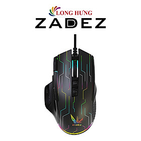 Chuột có dây Gaming Zadez GT-616M - Hàng chính hãng