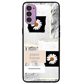 Ốp lưng dành cho Oppo Reno 4 mẫu Cúc Họa Mi 5 - Hoa Cúc Nền Giấy 2