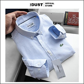 Áo sơ mi nam dài tay trơn cổ bẻ basic LCT chuẩn form slim fit, chất liệu oxford cao cấp, trẻ trung lịch lãm -THE DUST