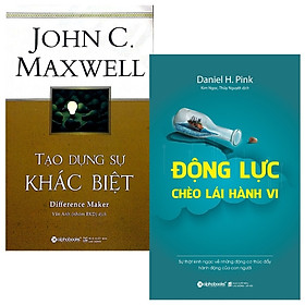 Combo Động Lực Chèo Lái Hành Vi + Tạo Dựng Sự Khác Biệt (Bộ 2 Cuốn)