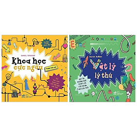 Combo Bộ Cool Series: Khoa Học Cực Ngầu + Vật Lý Lí Thú (2 Cuốn Tìm Hiểu Thế Giới Khoa Học Cực Hay / Tặng Kèm Bookmark Happy Life)